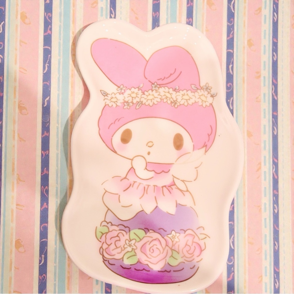 SANRIO Pink and Purple My Melody Trinket Dish NEW
